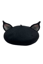 Fox Ear Woolen Painter Beret